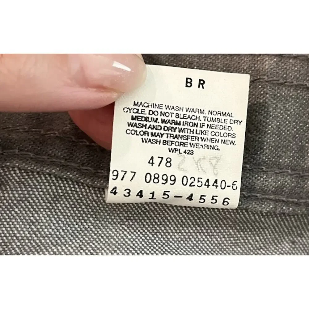 Levi's‎ Vintage Orange Tab Gray Men's Action Jeans W32 L30 Made in USA